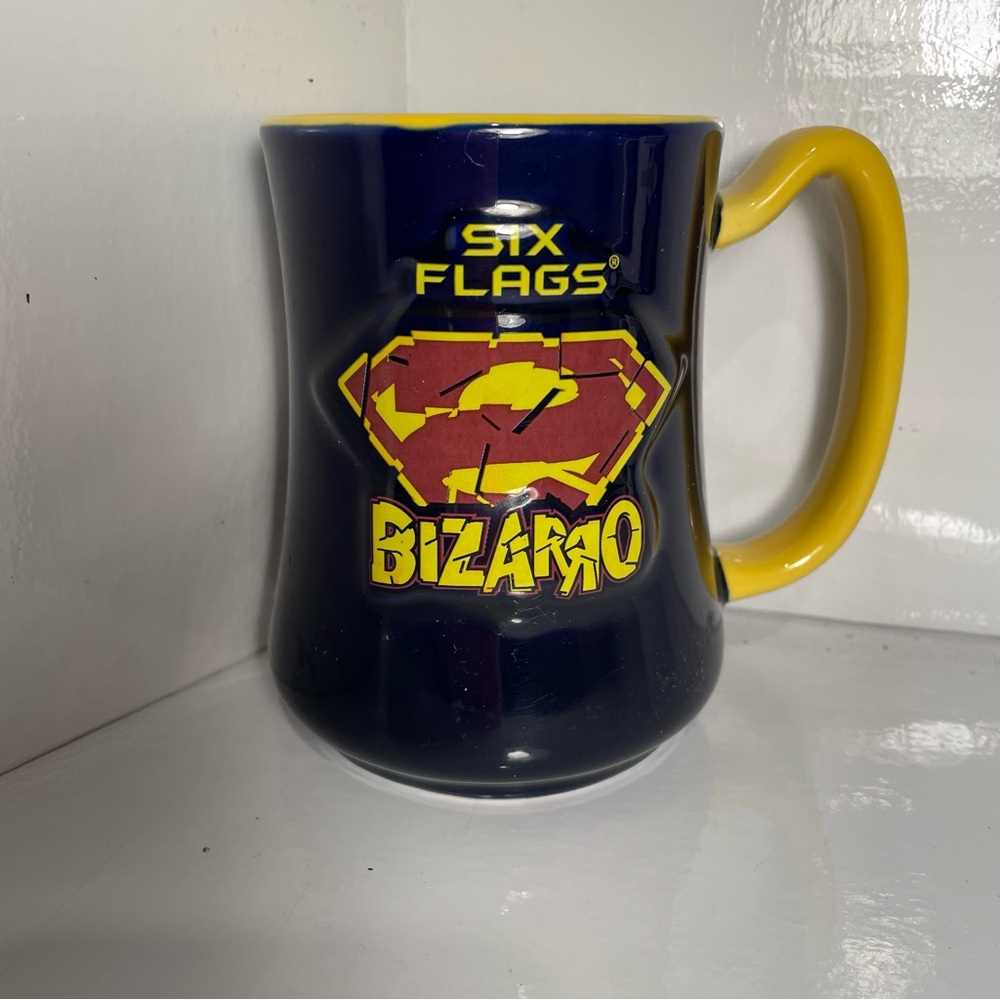 Bizarro Blue and Yellow Mug
